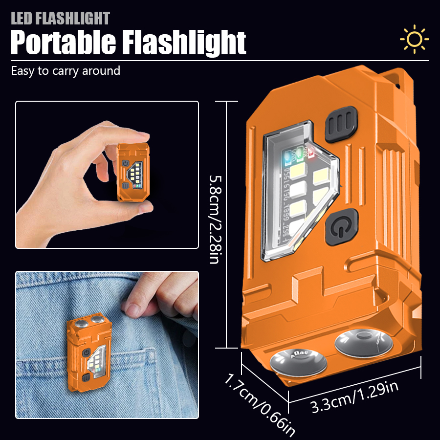 Mini lampe torche EDC recharge - Fishing Light avis et prix
