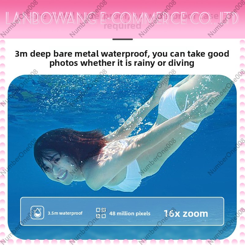 Caméra d'action étanche à doub - Underwater Camera avis et prix