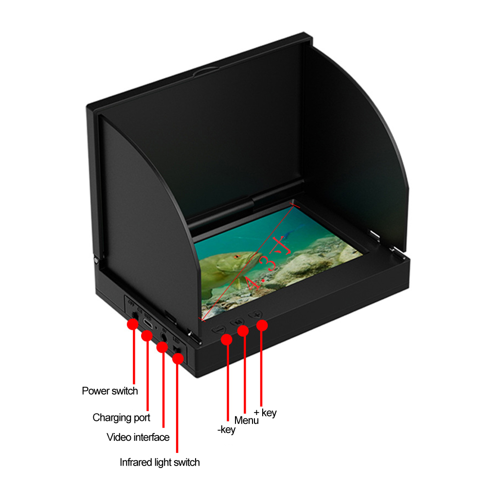 Détecteur de poissons avec écr - Fishing Depth Finder avis et prix